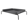 VEVOR Elevated Dog Bed for Large Dogs, Portable Raised Dog Cot with Washable Pillow