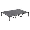 VEVOR Elevated Dog Bed for Large Dogs, Portable Raised Dog Cot with Steel Metal Frame and Breathable Teslin Mesh