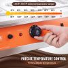 VEVOR Chocolate Tempering Machine, 26.5 Lbs 3 Tanks Chocolate Melting Pot TEMP Control 86-185 F