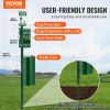 VEVOR Dog Waste Station with Hand Wash Bottle, Commercial Dog Poop Station, 11.5 Gallons Pet Waste Bin with 50 Can Liners