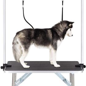 Pet Dog Grooming Table (Option: Black)