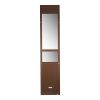 VEVOR Dog Door for Sliding Glass Door, 75 7/8 to 80 11/16 in Adjustable Height, Aluminum Alloy Frame with Rotating Hinges, Lock Design